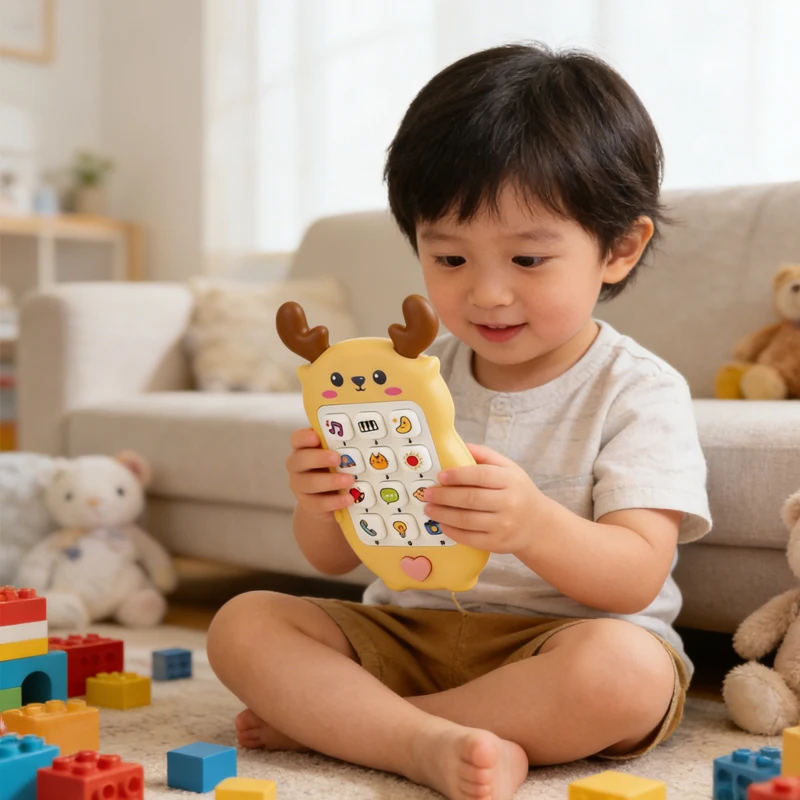 โทรศัพท์มือถือ # ของเล่นพลาสติกนิ่ม@เพลง เรื่องเล่าสำหรับเด็ก* ช่วยให้นอนหลับ ของเล่นและเนื้อหาแสงสีสันสดใส_ของขวัญวันหยุด