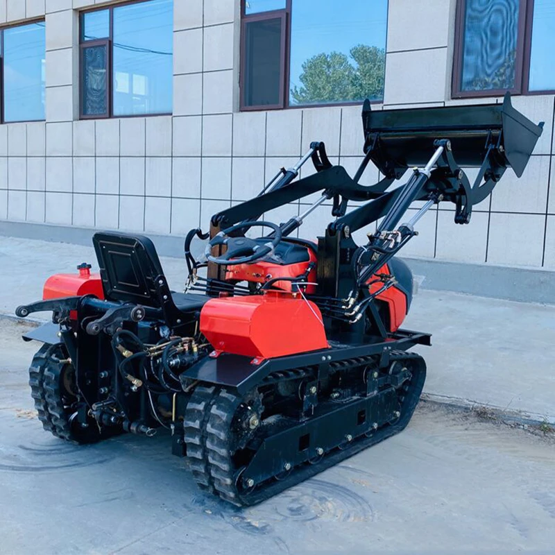 Гусеничный сельскохозяйственный мини-трактор фермы, 35 л.с. сельскохозяйственные гусеничные тракторы