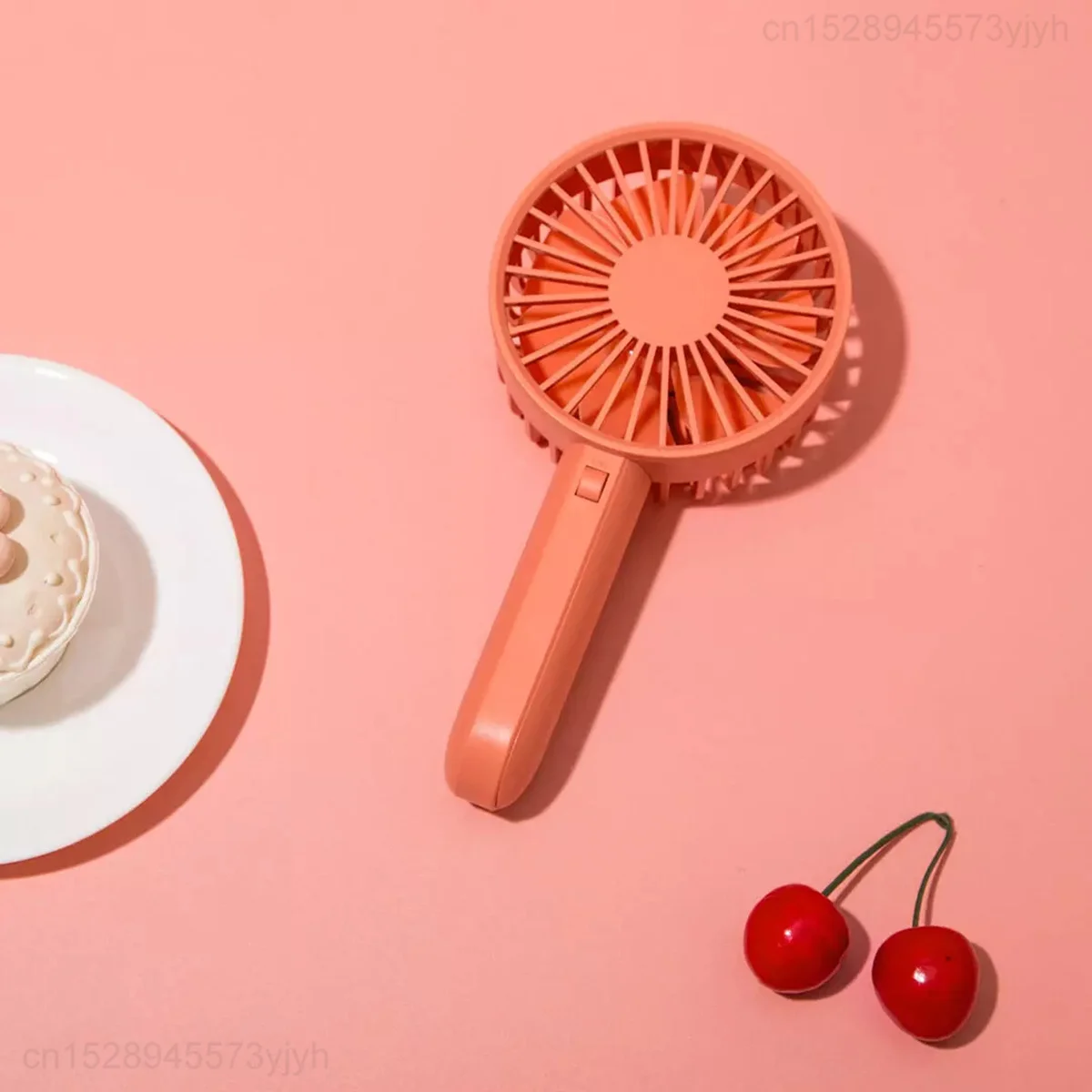 Youpin Youpin VH พัดลมระบายความร้อนแบบพกพาพัดลม Mini USB ชาร์จมือถือต่ำเสียงรบกวนสามความเร็วสูง7-Blade Design เครื่องปรับอากาศพัดลมขนาดเล็ก