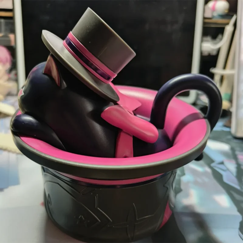 Kawaii Genshin Magic Show Series Linnie Laugh Strangely Kitty-Cat Runnable Toys Birthday Gifts Cosplay Anime