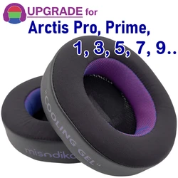 Misodiko Verbesserte Ohr Pads Kissen Ersatz für SteelSeries Arctis 1, 3, 5, 7, 9, pro & Prime Gaming Headset