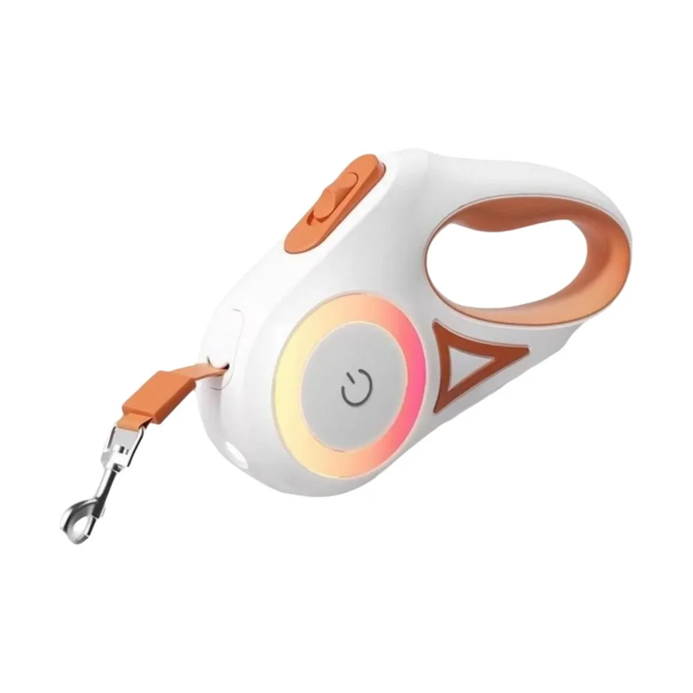 

Нейлоновый выдвижной поводок для собак 3 метра с нескользящей ручкой, удобный захват, со встроенным светодиодным фонариком, для прогулок с питомцами