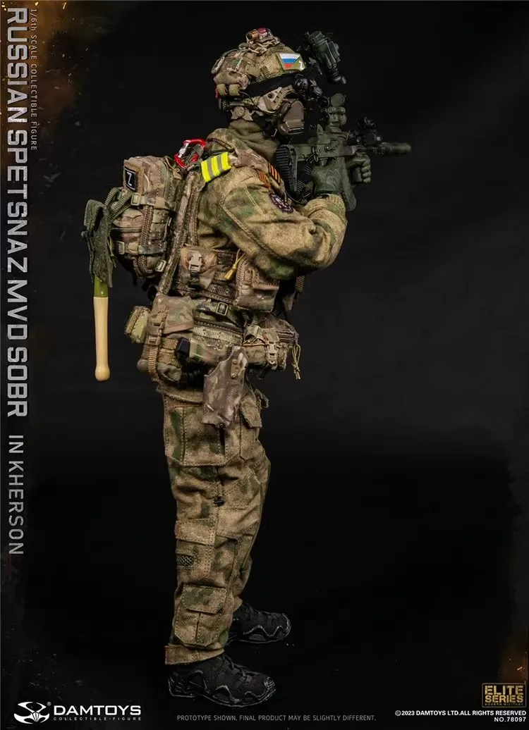 DAMTOYS DAM 78097 1/6 Soldier RUSSIAN SPETSNAZ MVD SOBR Full Set 12'' Action Figures Model Toy In Stock