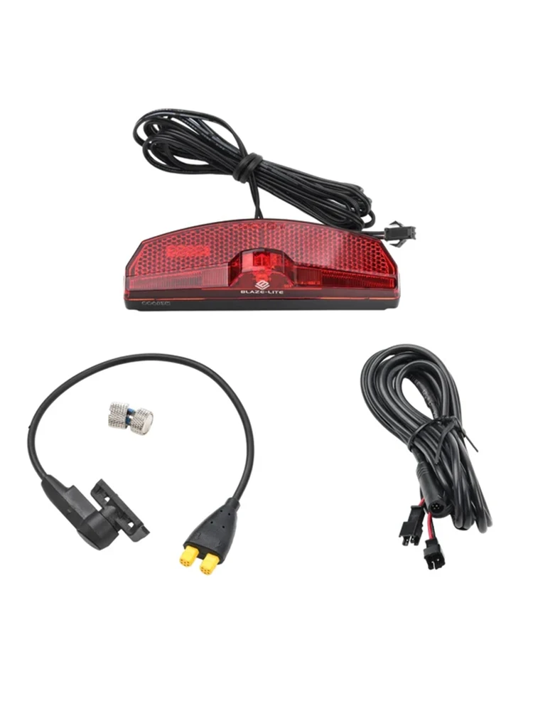 Tongsheng 36V/48V Speed Sensor TSDZ2 Mid-motor With Y Splitter for Headlight and Taillight Connections — 2