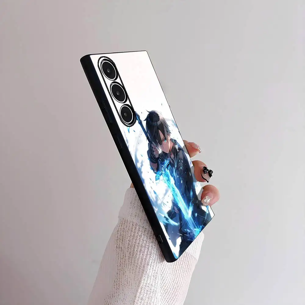 S-Sword Art O-Online Phone Case For Phone S Series S21 S22 S23 S24 S25 FE Plus Ultra TPU Soft To Skin-friendly Case