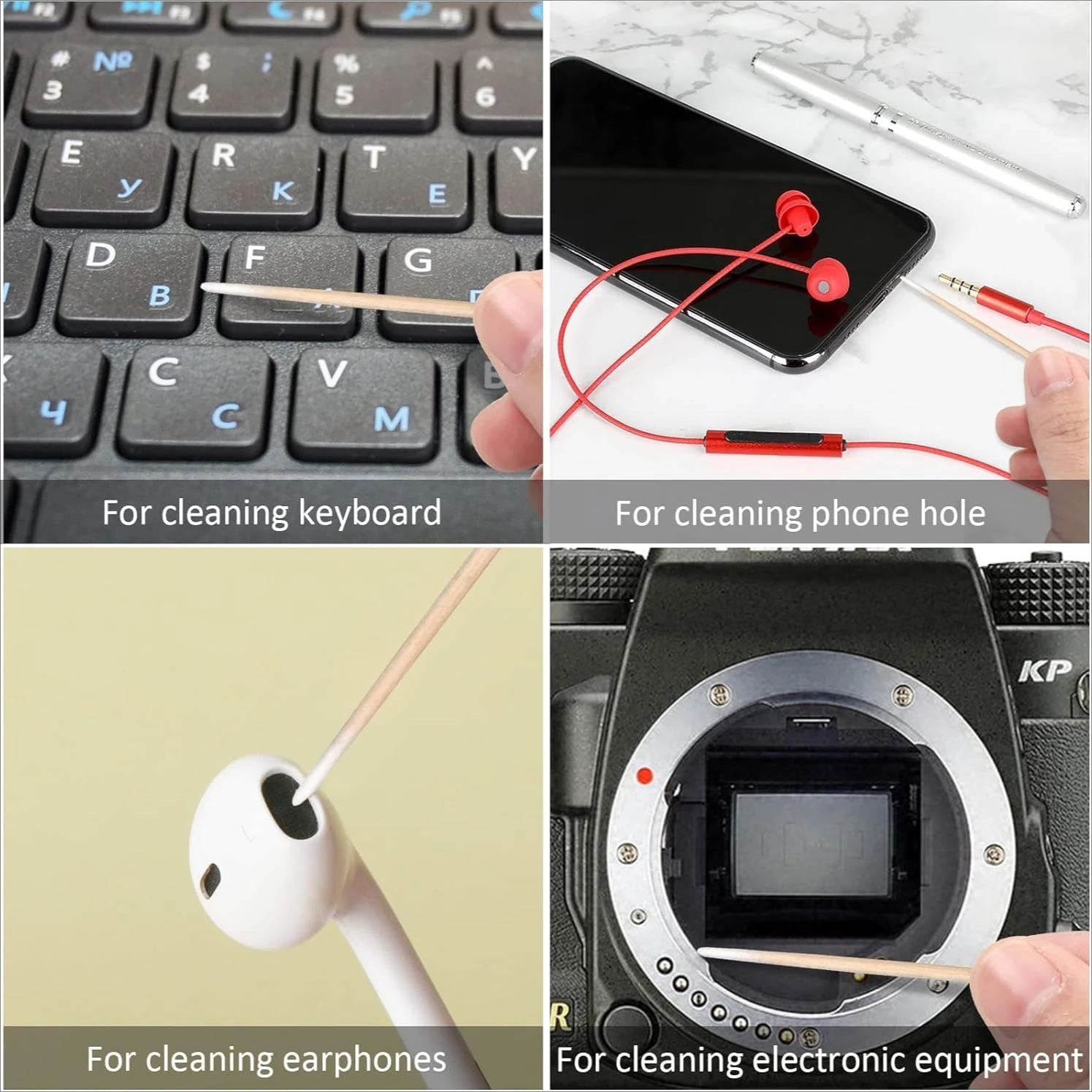 All-in-1 Electronics Cleaning Kit for iPhone AirPods, Phone Screen Cleaner, Charging Port & Speaker Brush, Tech Cleaning Tool - view 4