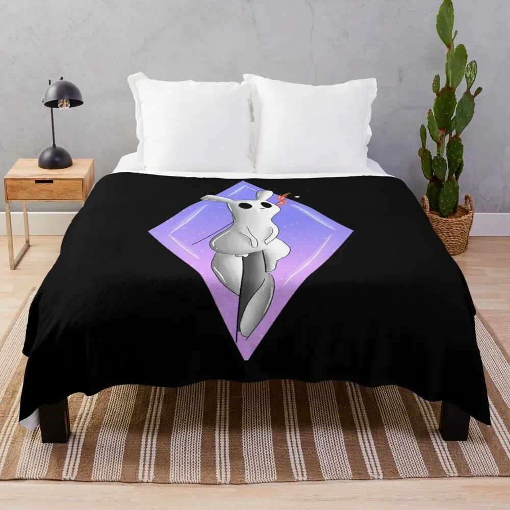 

Diamond Slugcat // Rainworld Throw Blanket Thermals For Travel for babies Blankets