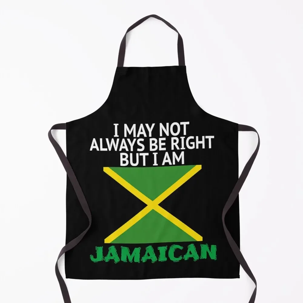 

Футболка с флагом Ямайки Proud To Be Jamaican, фартук для приготовления пищи, женская одежда для дома и кухни, тканевый фартук с отделкой