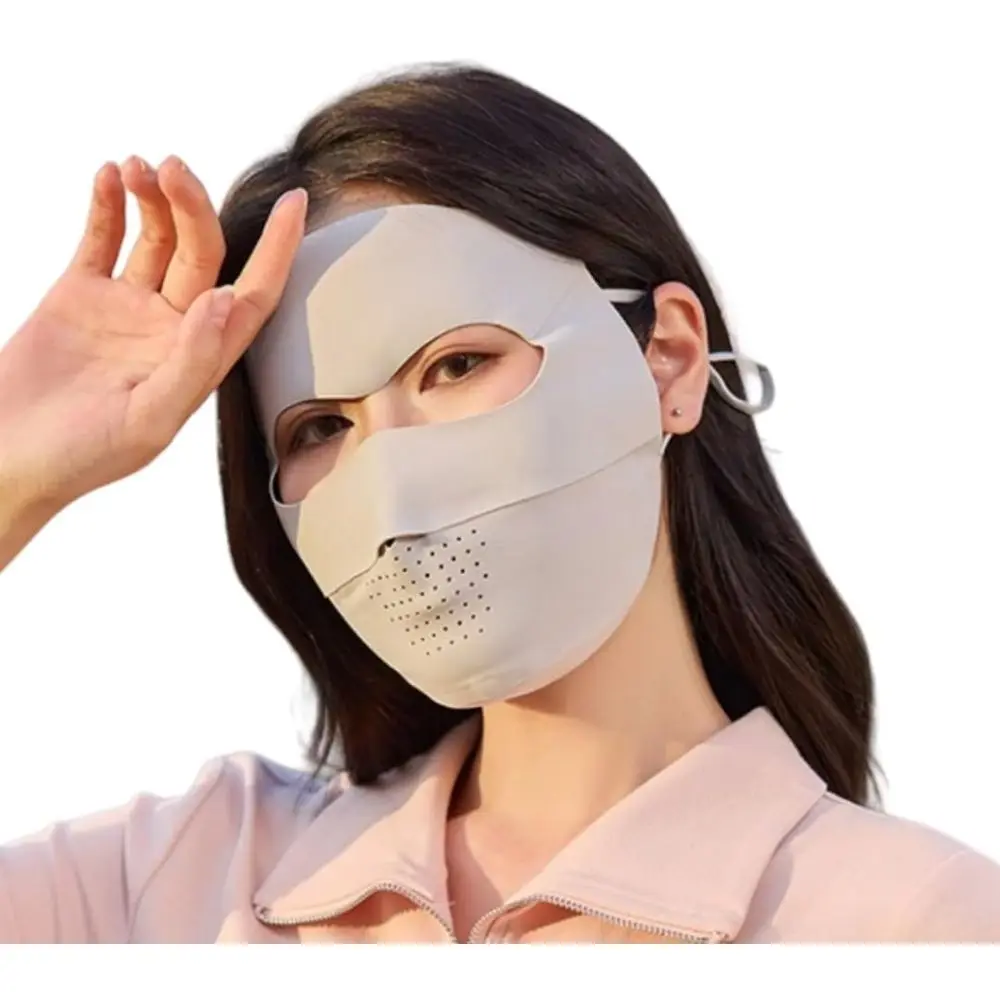 

Breathable UV ace Cover UP 50+ Women Summer ace Covering Eye Protection Sunsn Mask Sports ace Cover