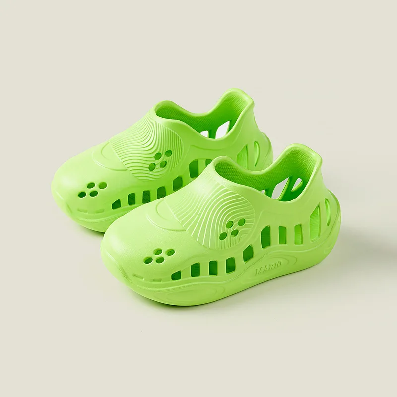 Cheerful Mario Summer Sandals for Kids Boys Girls Solid color non-slip casual shoes for kids