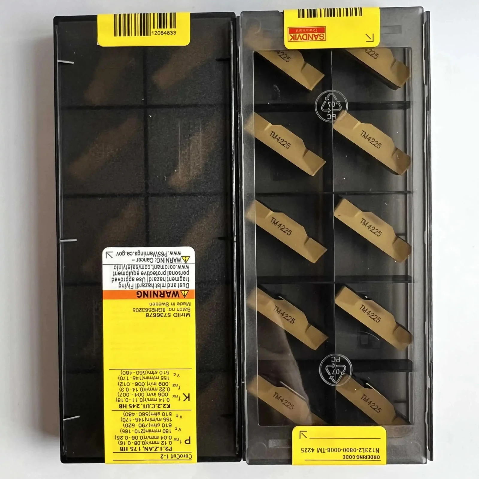 

N123L2-0800-0008-TM 4225 /Original genuine CNC alloy blade 10 PCS