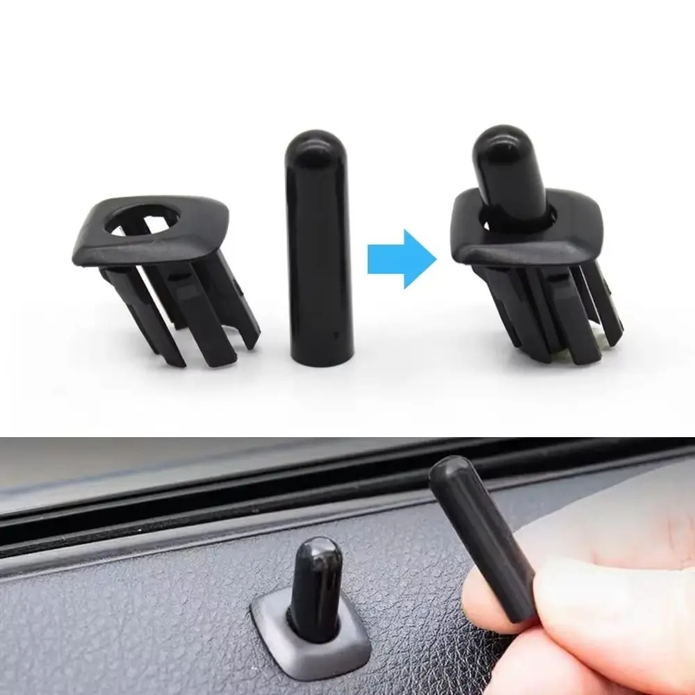 Plastic Car Door Latch Pin Knob ABS Pin Screw Durable Door Lock Button for BMW E60 E90 E70 E84 F10 F11 F30 F34 F01 F02 F07 X5 X3