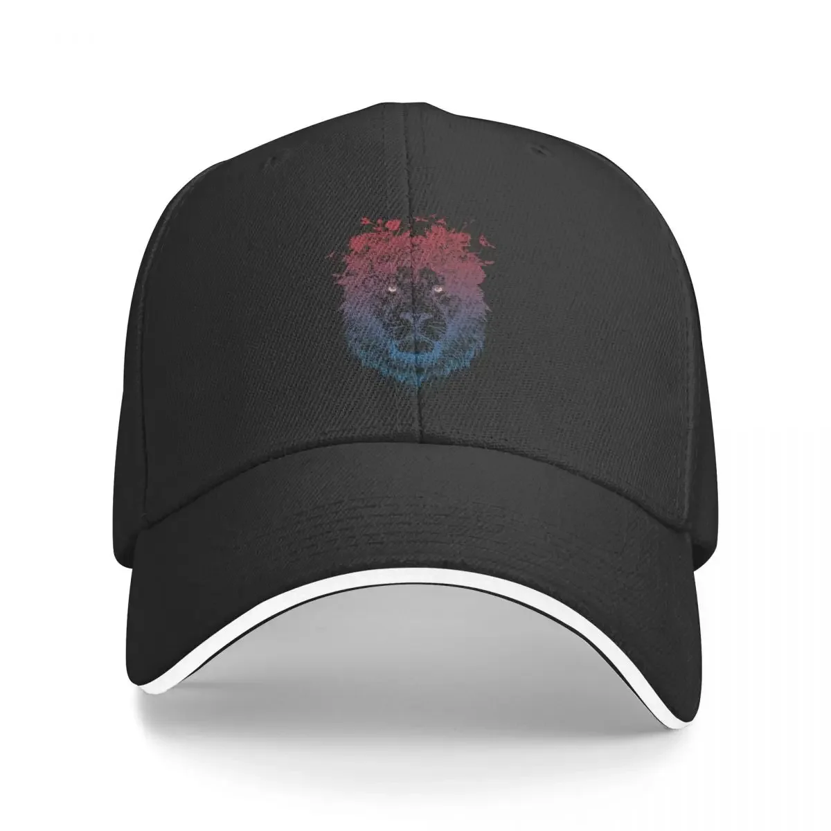 Floral lion III Baseball Cap Luxury Man Hat black For Women Men's