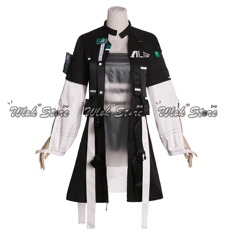 الفتيات فرونت لاين 2: اكسليوم تولولو تأثيري حلي سترة معطف القمم السراويل الجوارب قفازات امرأة هالوين حفلة كرنفال وتتسابق