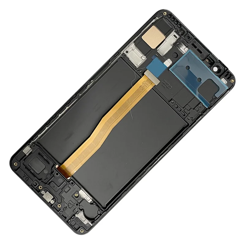 6.0 wysokiej jakości dla Samsung A7 2018 A750 LCD A750F A750FN wyświetlacz z ramką ekran dotykowy części zamienne do Digitizer — zdjęcie produktu 6