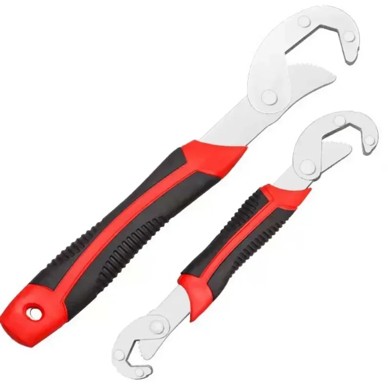 Multifunctional Hook Wrench Dual-Purpose Manual Universal Wrench Quick Pipe Wrench Adjustable Maintenance Tools