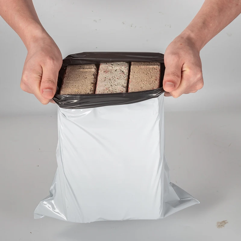 20 قطعة الحقيبة الارسال البولي ايثيلين البلاستيك لاصق ختم الشحن تسليم البريد السريع حزمة حقيبة البريد المغلف #4