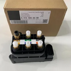 A2123200358 A2513200058 New Air Suspension Supply Solenoid Valve Block for Mercedes W221 W164 GL X164 R W251 1643201204 16432009