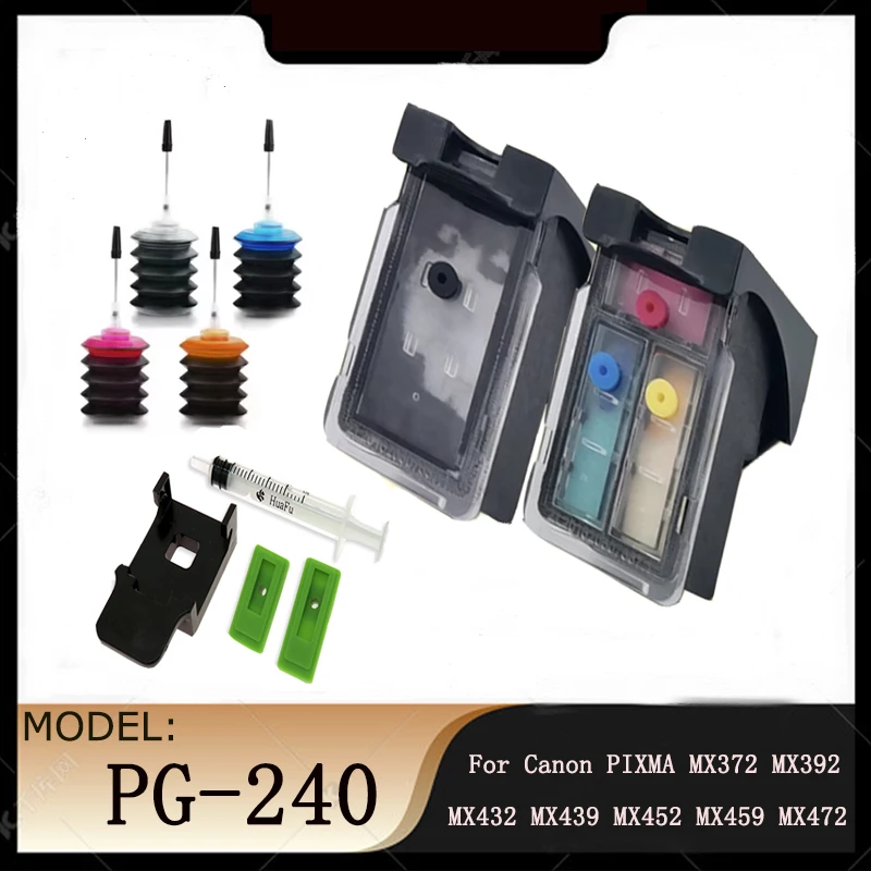 Vilaxh PG240 ink cartridge PG-240 cl-241 240XL 241XL For Canon Pixma MG3522 MG3122 MG3620 MG3520 MG4220 MG3220 MG2220 printer