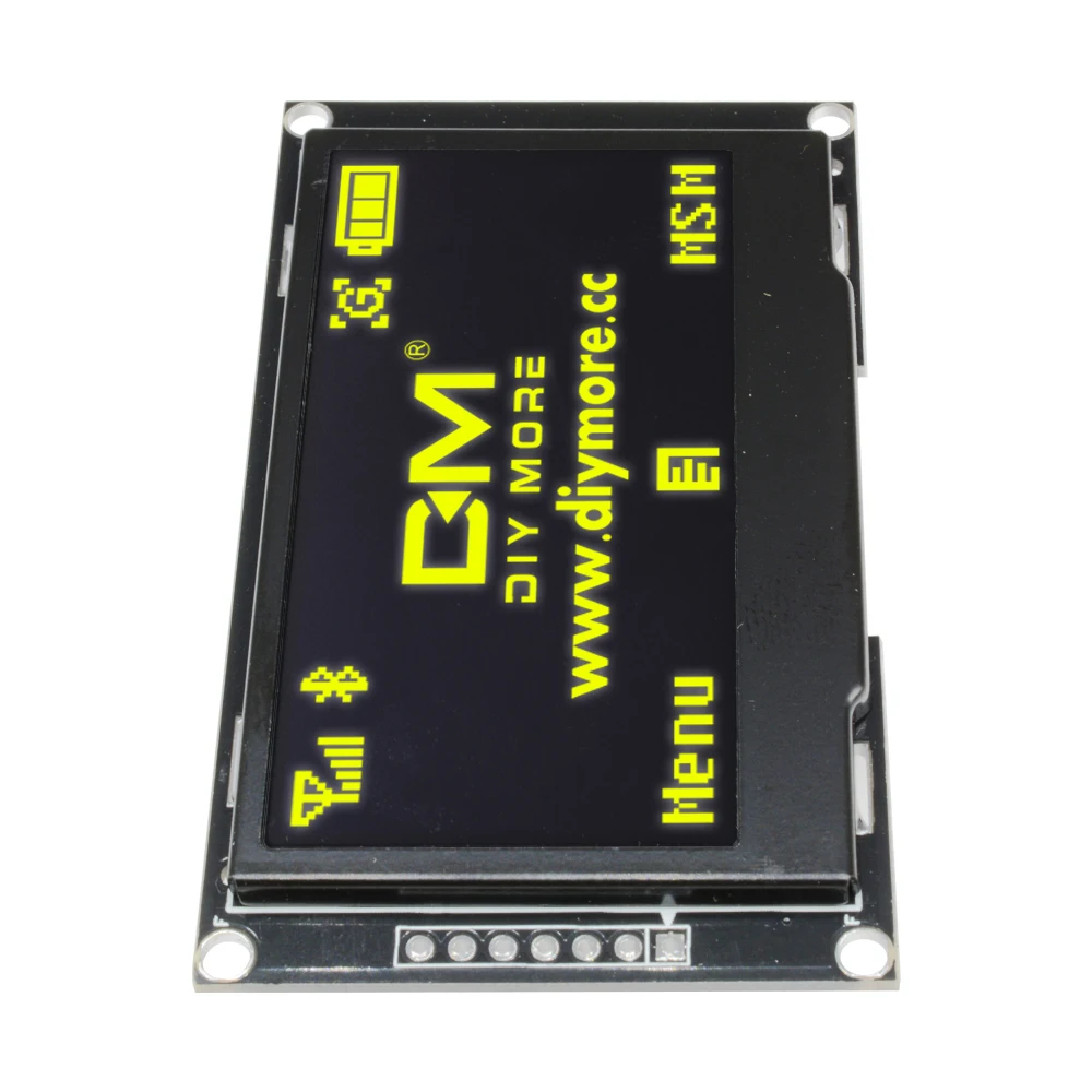 Display SPI modulo LCD a colori da 2.42 pollici Drive IC 128*64 Display OLED per Arduino