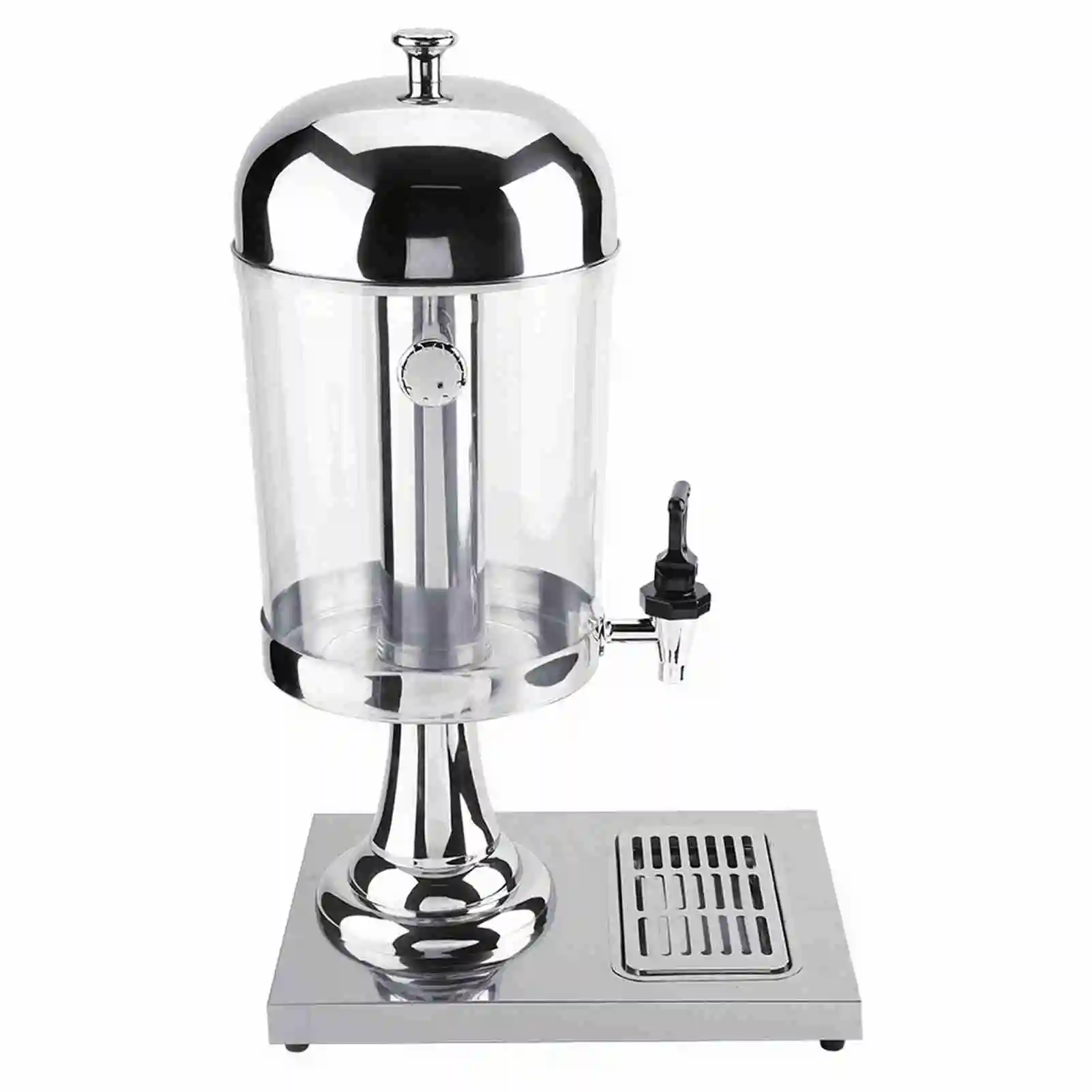 Stainless Steel Juice Machine Hot Cold Beverage Machine for Restaurant Hotel Bar (Silver)