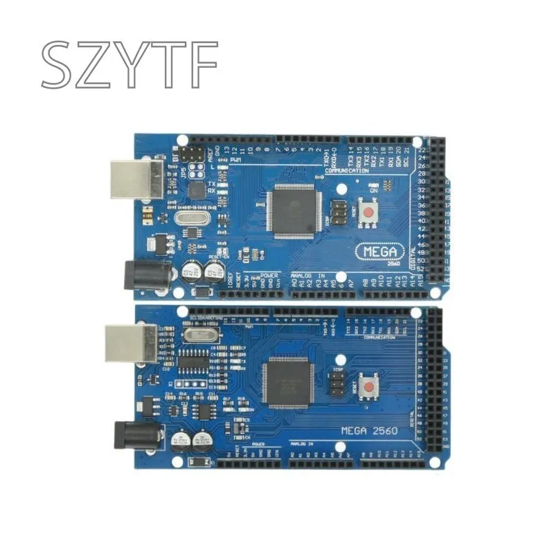 1PCS MEGA2560 MEGA 2560 R3 (ATmega2560-16AU CH340G) AVR USB Board Development Board MEGA2560 PRO For Arduino 