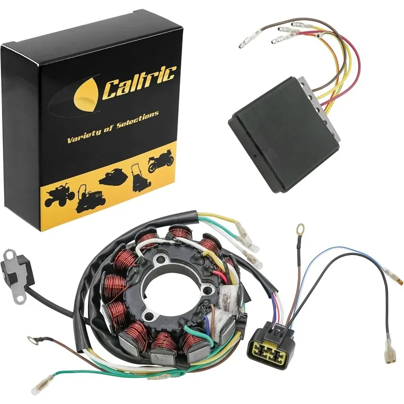 

Caltric Stator and Regulator Rectifier Compatible With Polaris Magnum 325 2X4 Hds 2000-2002