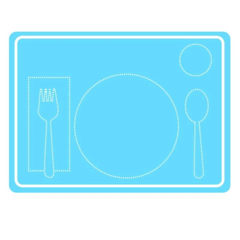 Tavolo da tavolo in silicone Q0KB per forma del bambino abbinata giocattolo per bambini e regalo sensoriale