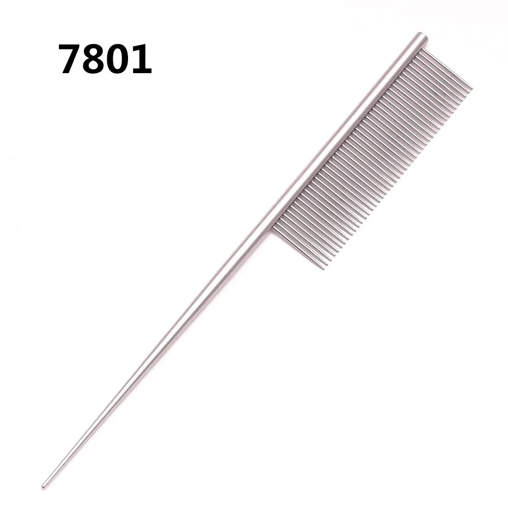 Puppy Grooming Comb Groomer For Dog Stainless/Copper Pets Combs Hairbrush Cat Hair Care C7801