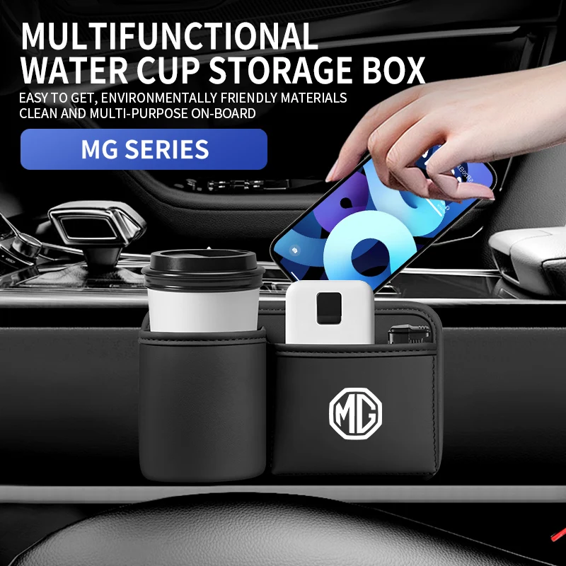 

Car Door Cup Holder Back Clip Drink Rack Seat Back Organizer Pocket For MG MG5 MG6 MG7 MG3 ZS HS GT MG ONE Universal Fit