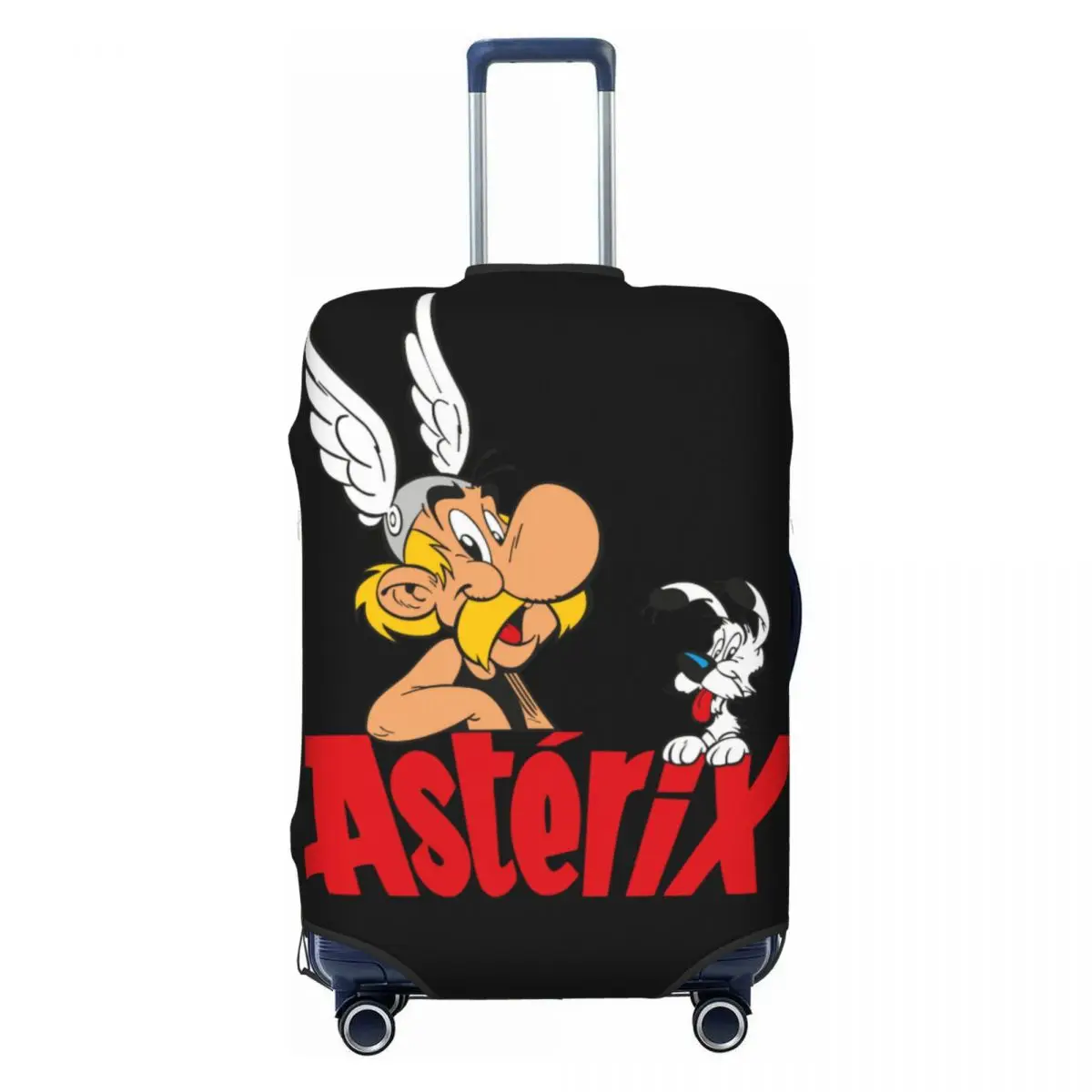 

Custom Custom Asterix The Gaul Obelix Luggage Cover Protector Elastic Travel Suitcase Covers
