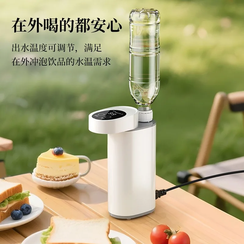 Portable Instant Water Dispensing Unit, Compact Travel Rapid Heating Water Gear, Desktop Household Hot Water Appliance