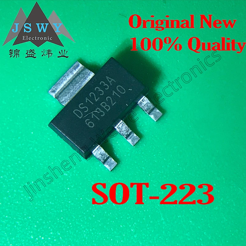 1~50PCS Good Quality DS1233AZ-10 DS1233A Monitor Chip SMT SOT223 Brand New Free Shipping