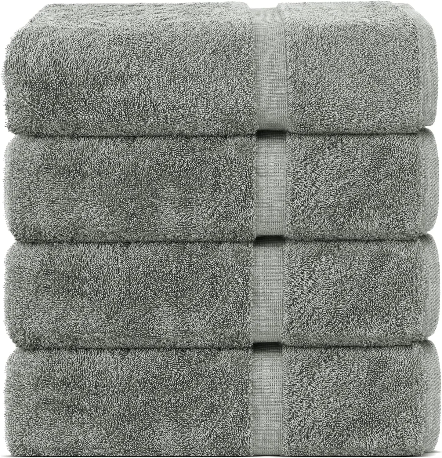 

Linens | Hotel & Spa Quality 100% Cotton Premium Turkish Towels | Soft & Absorbent (4-Piece Bath Towels)