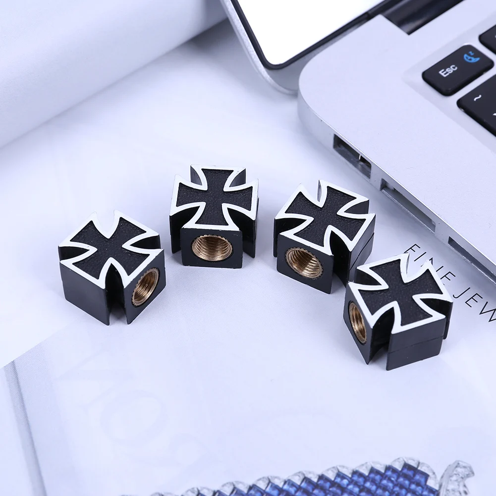 4 قطعة أغطية صمامات عجلة الإطارات تغطي أغطية صمامات الإطارات العالمية غطاء للحماية مع حلقة لإحكام الإغلاق لسيارة شاحنة دراجة نارية