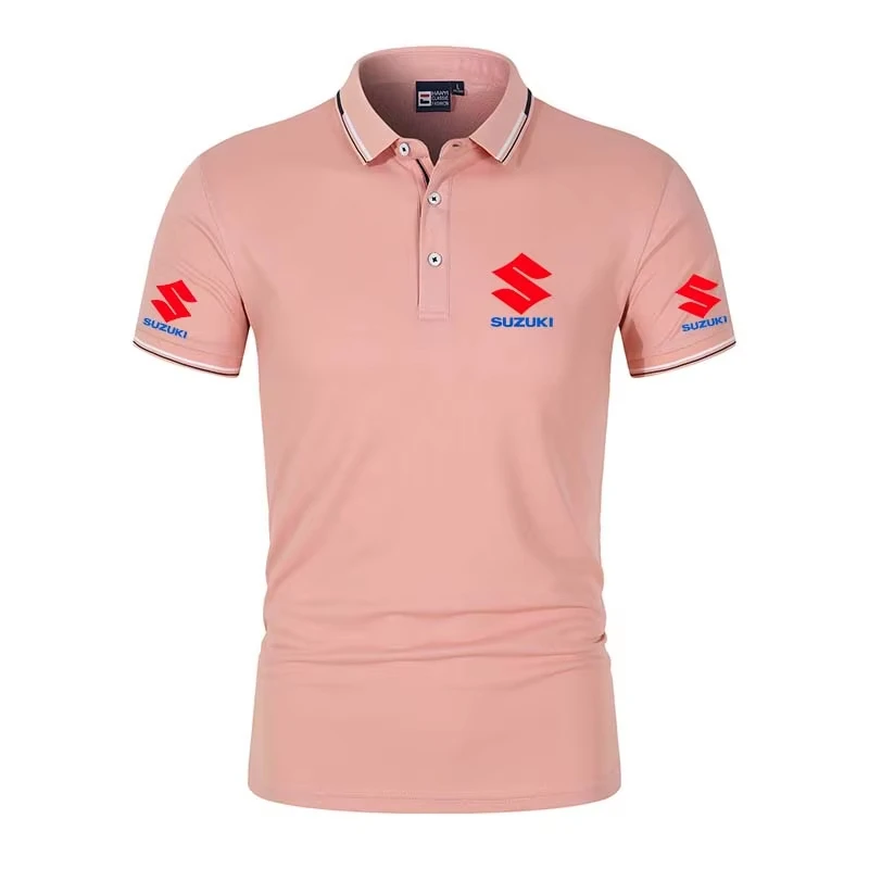 Suzuki motorcycle enthusiast men's stylish quick-drying short-sleeved riding daily T-shirt