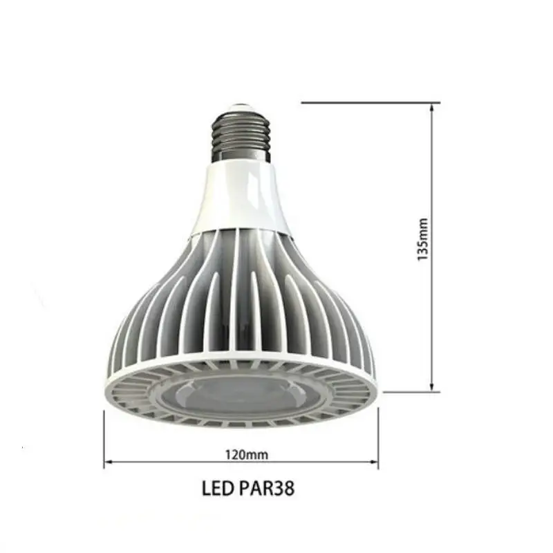 Par38 High Power COB LED Bulb Lamp 30W AC85-265V COB LED SpotLight Replace 70w Halogen bulb 3000k Natural White 4000k 6000k