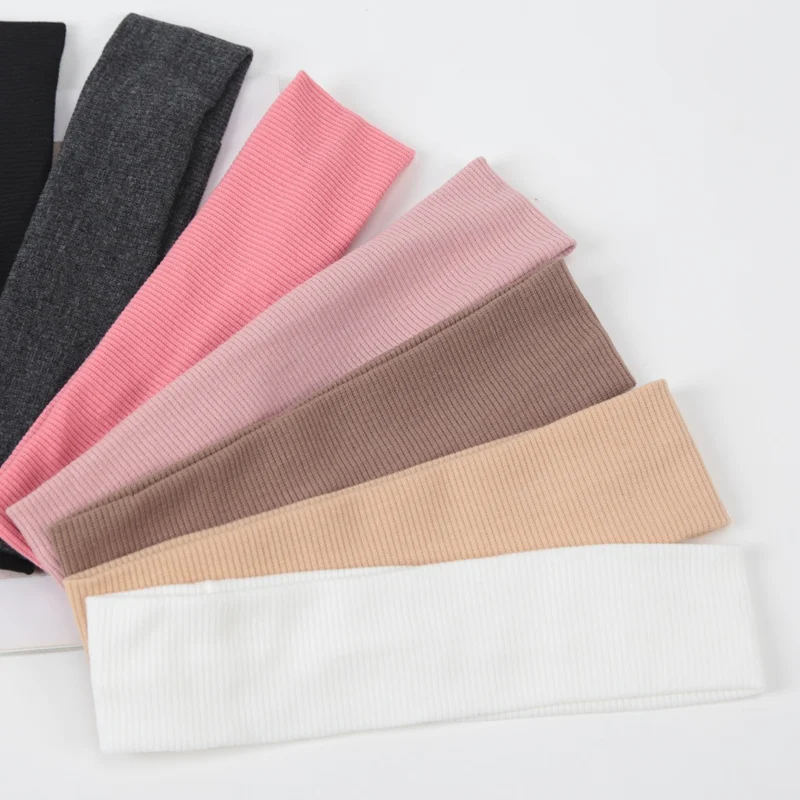 Unisex Elastic Running Hair Bands, Headband Sports, Yoga Hairband, Mulheres e Homens, Maquiagem Moda, Cabelo Hoop, Headwrap, Acessórios para Cabelo,