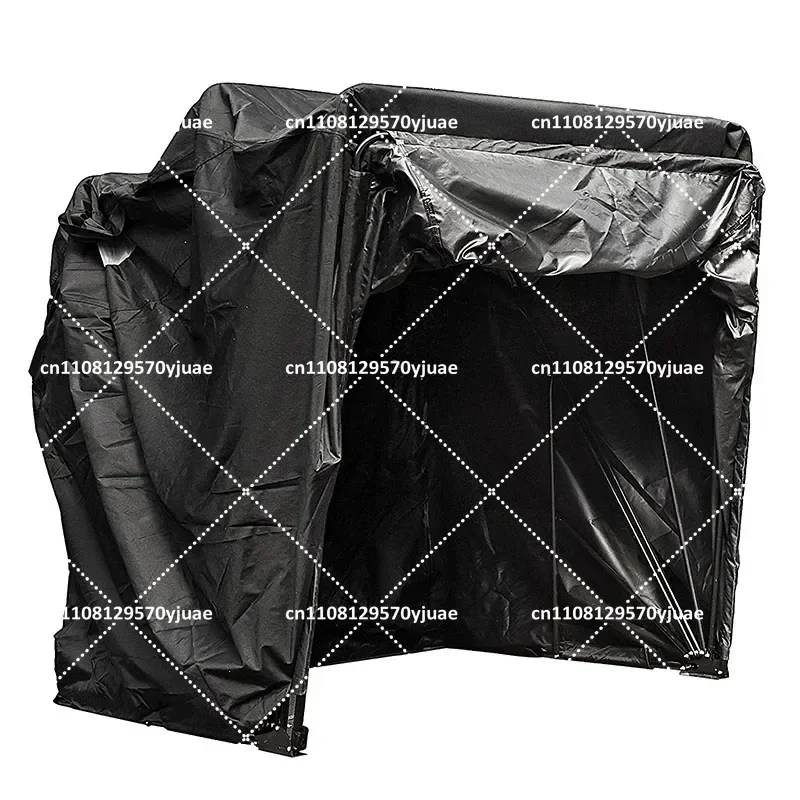 Outdoor Motorcycle Shelter Storage Cover Tent Garage with Metal Frame Waterproof Protection