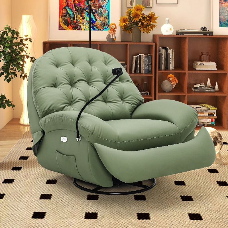 Lazy Floor Designer Chair Luxury Modern Accent Mobile Living Room Chairs Rocking Lounge Fauteuils De Salon Nordic Furniture