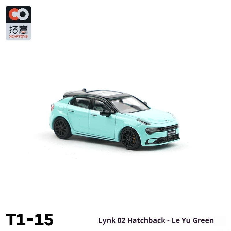 

XCARTOYS масштаб 1/64, модель автомобиля из сплава 02, хэтчбек, зеленый джойстик, миниатюрный коллекционный автомобиль, игрушка без пульта дистанционного управления