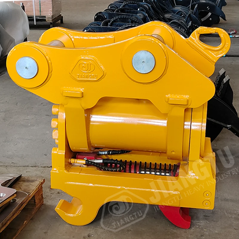 Customized Mini Excavator Hydraulic Tiltrotator Tilting & Manual Rotating Quick Hitch Coupler Excavator