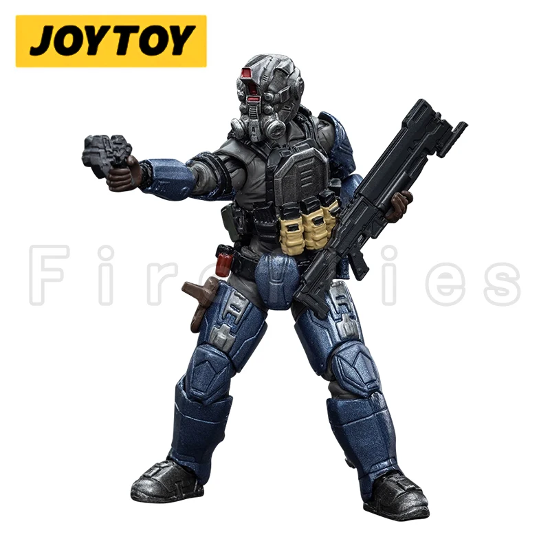 JOYTOY-figura DE ACCIÓN DE 1/18 pulgadas, paquete de promoción de constructor del ejército anual, modelo de juguete de Anime 08-15, 3,75