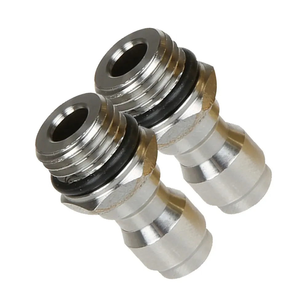 

2Pcs 14Mm Quick Coupler Stainless Steel High Pressure Connector for Pressure Washer Spray Gun Ball Valve Telescoping Wand Use