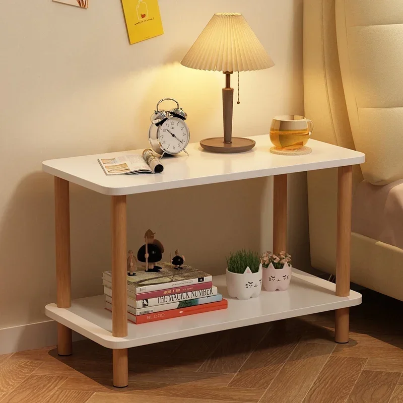 Factory Bedside Table, Bedroom, Small Storage, Narrow Shelf, Small Side Table, Practical Bedside Table