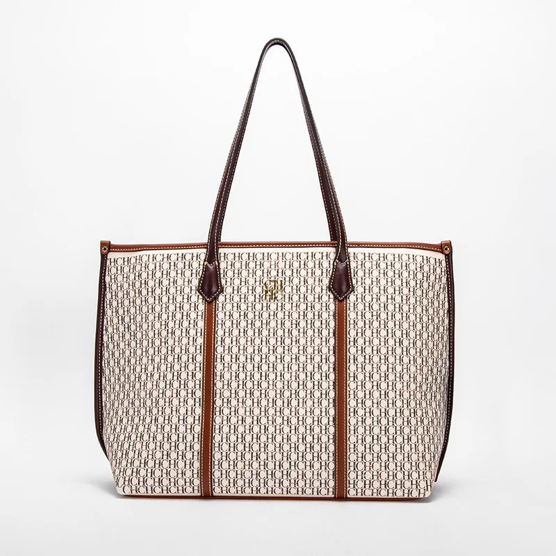 

Деловая большая сумка 2024, минималистичный женский кошелек с верхней ручкой, винтажная сумка через плечо, легкая сумка через плечо, классическая