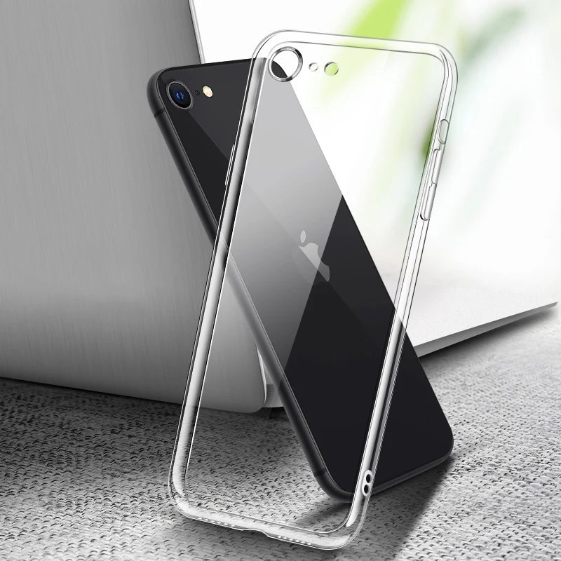 Soft Silicone Mobile Phone Cases for iPhone SE 2020 2022 Ultrathin Clear Back Cover iPhoneSE iPhoneSE2 iPhoneSE3 SE2 SE3 S E Gel