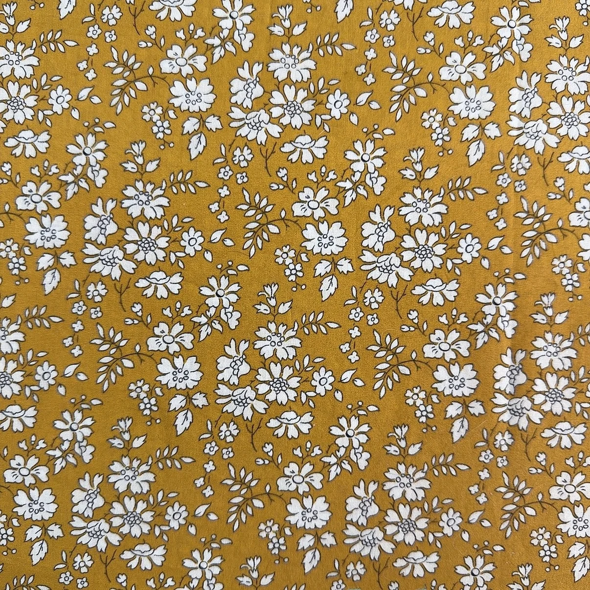 Liberty Domestic Substitute 80-Strand Long Staple Cotton Thin Capel DIY Printing Fabric Full Cotton Clothing Home Fabric Art