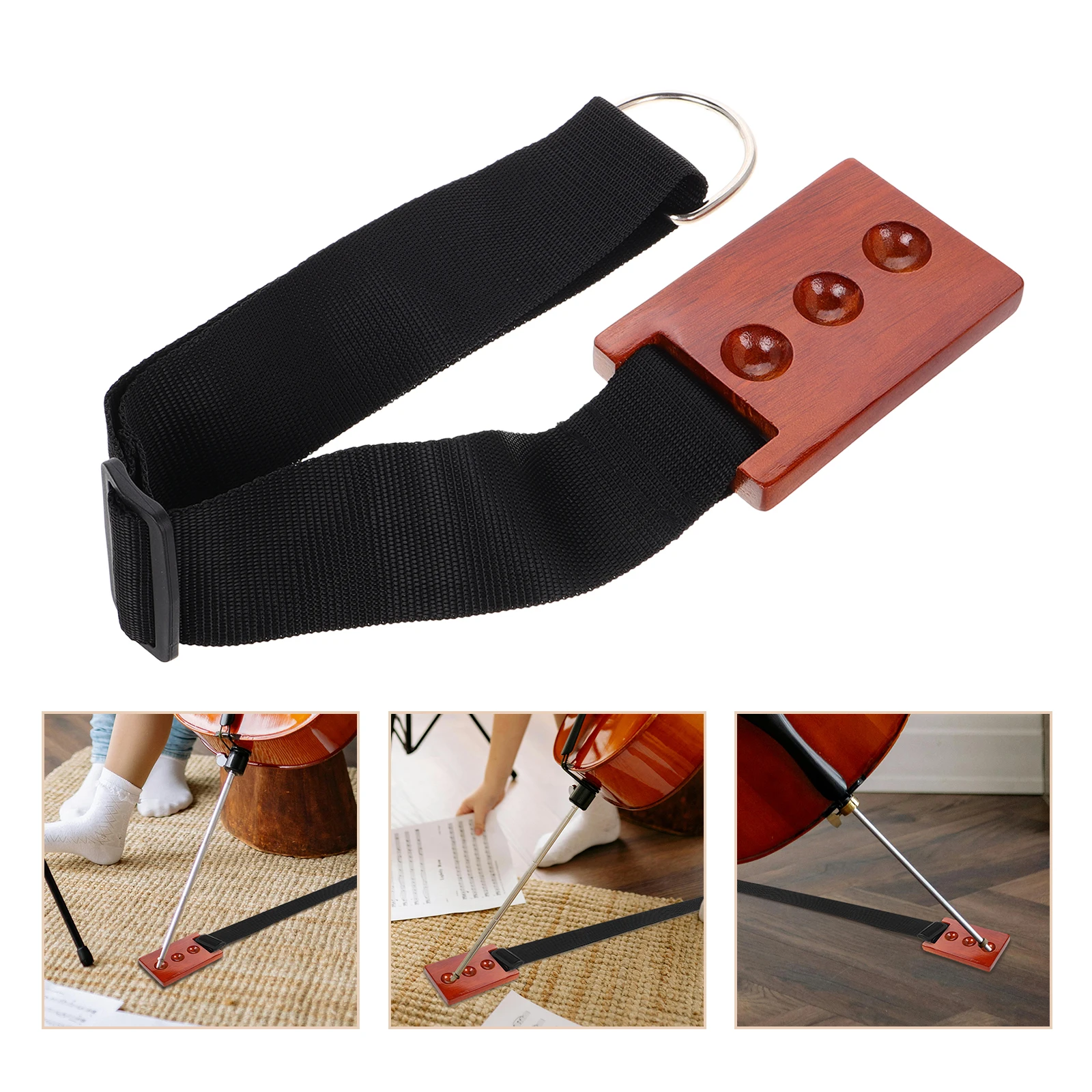 

Cello Skid Plate Bracket Endpin Anti-skid Anti-slip Mat Non Stand Holder Accessories Cushion Floor Protector