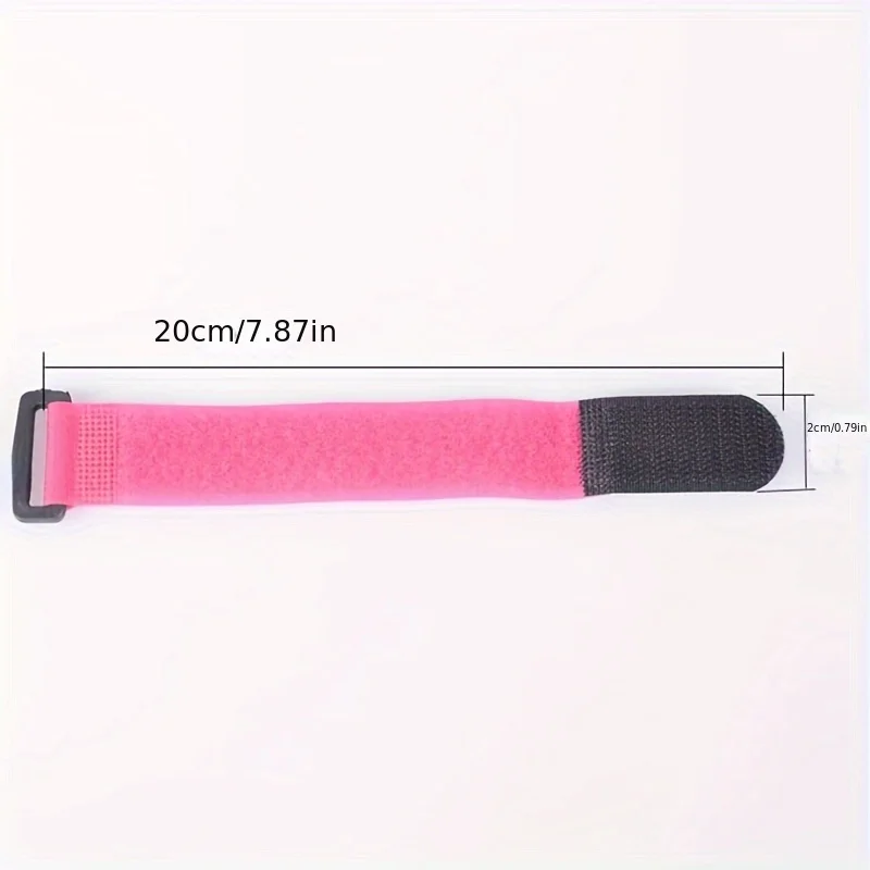 [Reusable Hook and Loop Cable Ties] 1pc Polyamide Reusable Hook and Loop Cable Ties with Anti-Slip